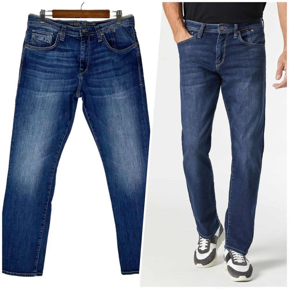 Mavi | Men | Matt Relaxed Mid Rise Straight Leg Jeans | Size 32x32